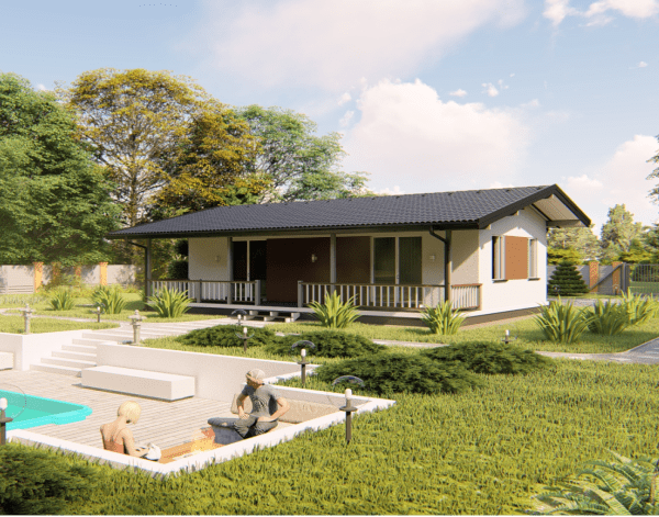 Дом "Бунгало мини"